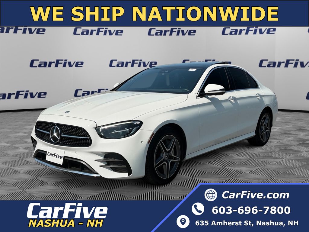 White 2023 Mercedes-Benz E-Class E 350 4MATIC Sedan All-Wheel Drive 9-Speed Automatic