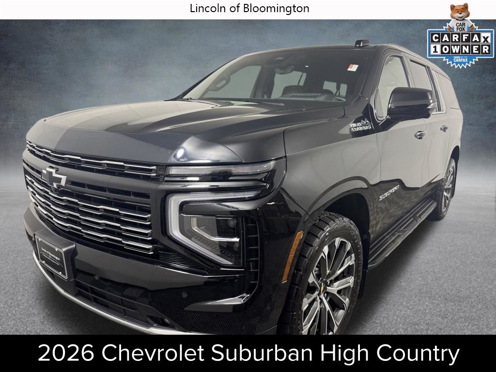 Black 2026 Chevrolet Suburban SUV / Crossover Four-Wheel Drive