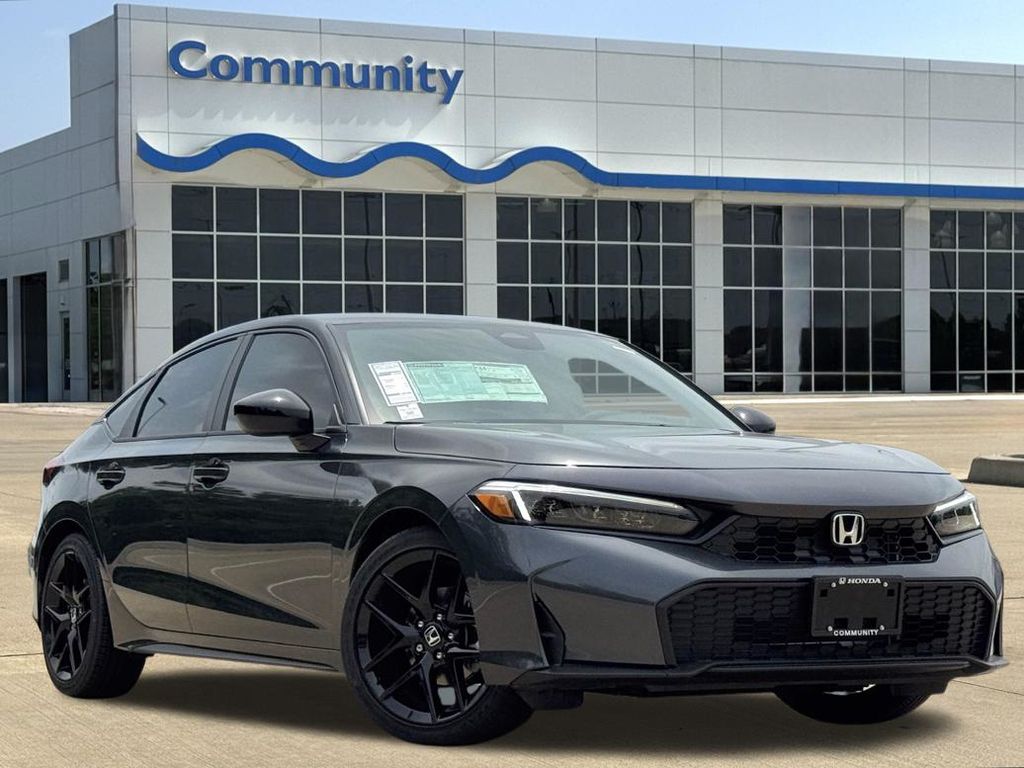 2026 Honda Civic Sport Gray at Community Honda