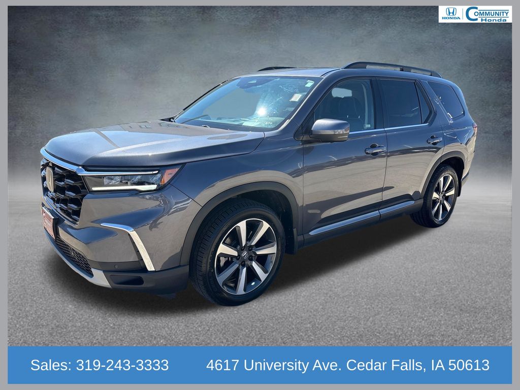 Gray (Modern Steel Metallic) 2023 Honda Pilot Elite AWD SUV / Crossover All-Wheel Drive Automatic