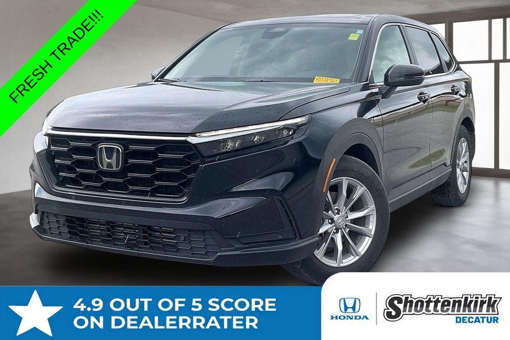 Black 2025 Honda CR-V SUV / Crossover Front-Wheel Drive Continuously Variable Transmission