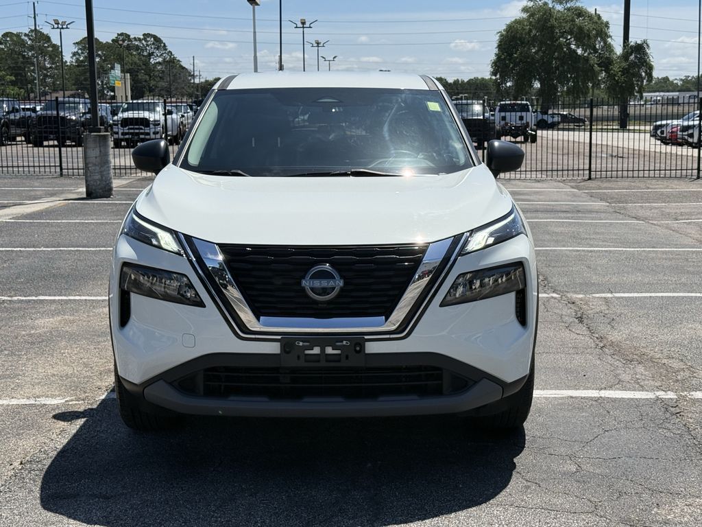 2023 Nissan Rogue S White at South Houston Nissan
