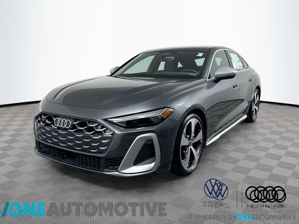 Gray 2025 Audi S5 3.0T quattro Premium Plus Sedan All-Wheel Drive 7-Speed Automatic