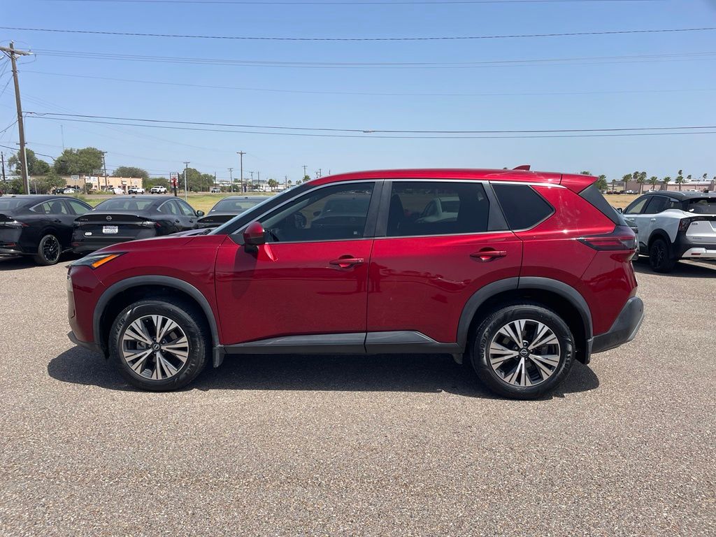 Certified Used 2022 Red Nissan SV image 4