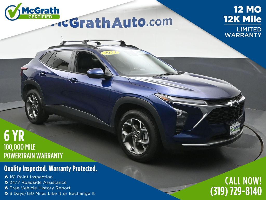 Blue Glow Metallic 2024 Chevrolet Trax LT FWD SUV / Crossover Front-Wheel Drive 6-Speed Automatic