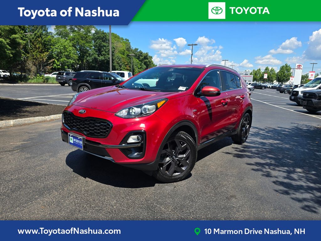 Hyper Red 2020 Kia Sportage SUV / Crossover All-Wheel Drive 6-Speed Automatic Overdrive