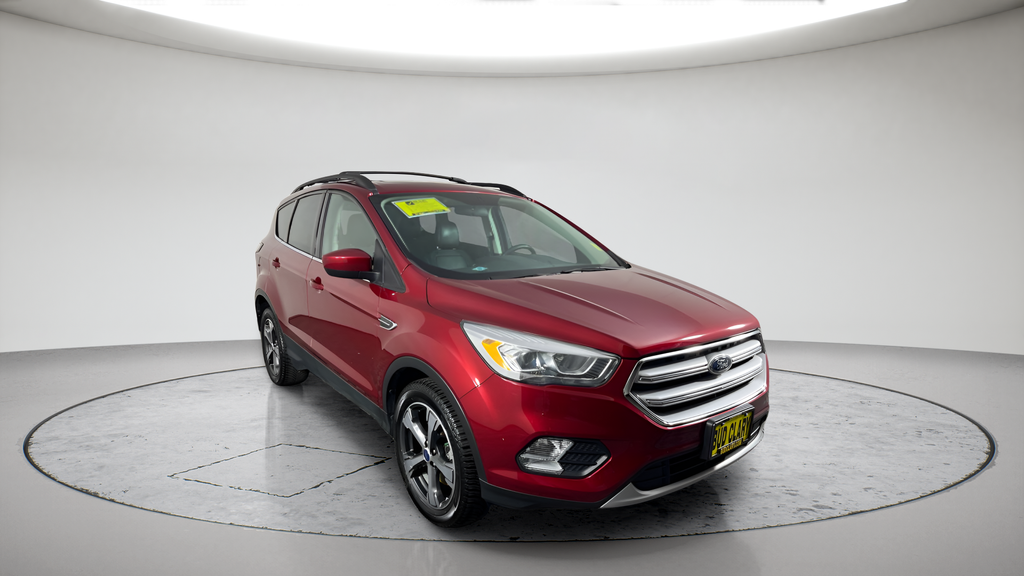 Ruby Red Metallic 2018 Ford Escape SUV / Crossover All-Wheel Drive 6-Speed Automatic