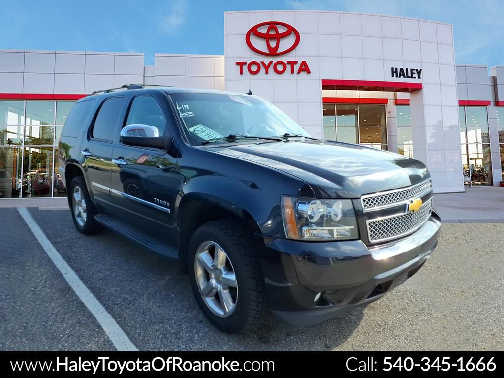 Black 2013 Chevrolet Tahoe SUV / Crossover Four-Wheel Drive 6-Speed Automatic Overdrive