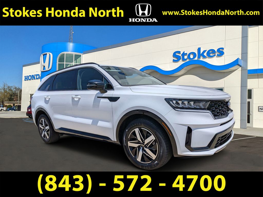 2021 Kia Sorento S White at Stokes Mazda