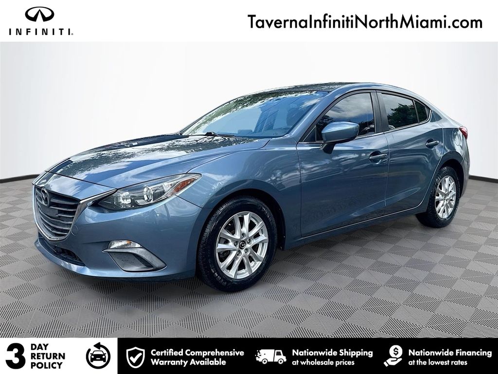 Blue Reflex Mica 2016 Mazda MAZDA3 i Sport Sedan Front-Wheel Drive 6-Speed Automatic