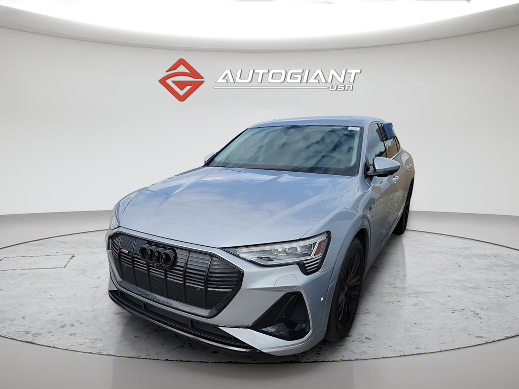 Silver 2021 Audi e-tron quattro Premium Plus Sportback SUV / Crossover All-Wheel Drive Automatic