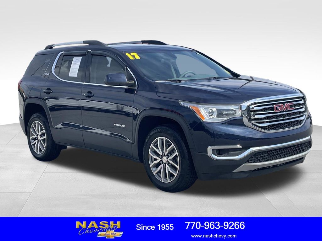 Dark Sapphire Blue Metallic 2017 GMC Acadia SUV / Crossover Front-Wheel Drive 6-Speed Automatic