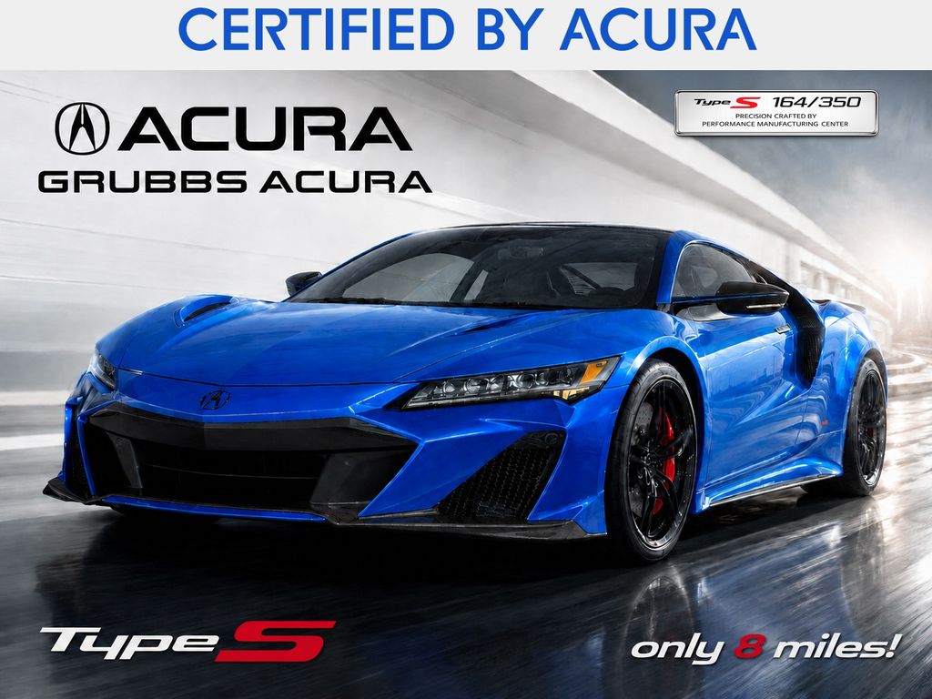 Long Beach Blue Pearl 2022 Acura NSX Type S SH-AWD Coupe All-Wheel Drive 9-Speed Automatic
