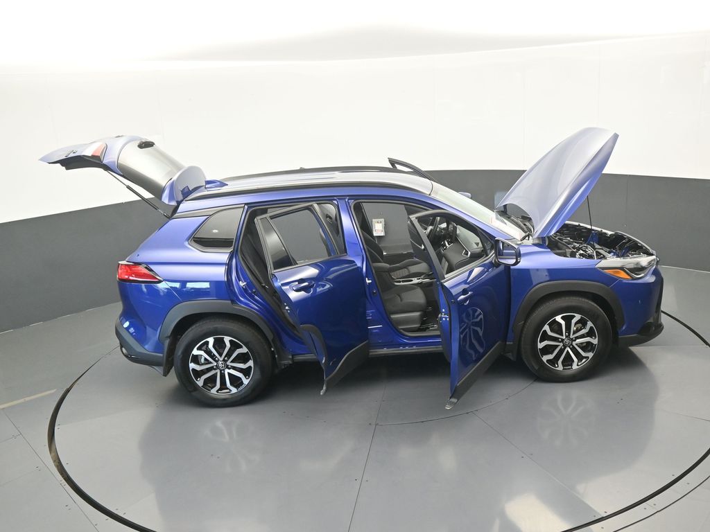 Used 2024 Blue Toyota Hybrid SE image 64