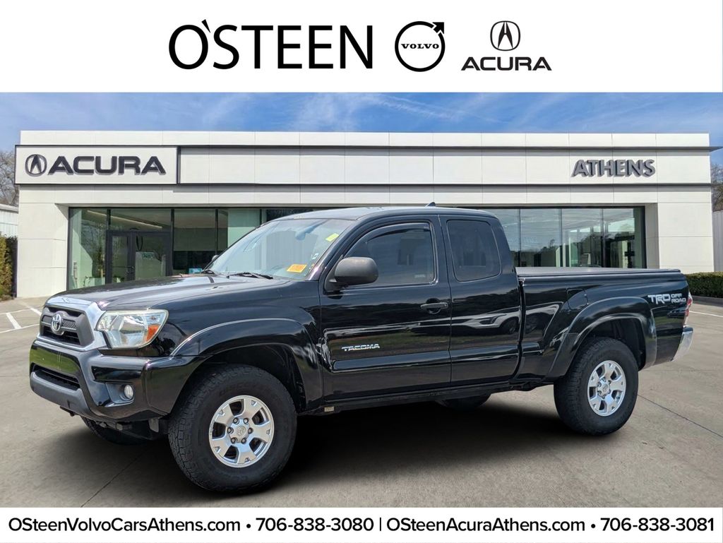 Black 2015 Toyota Tacoma Pickup Truck 4X2 5-Speed Automatic