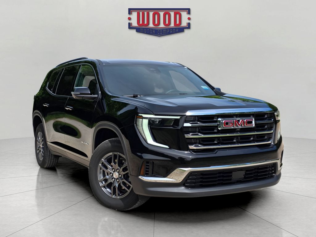 Black (Ebony Twilight Metallic) 2025 GMC Acadia Elevation AWD SUV / Crossover Four-Wheel Drive 8-Speed Automatic