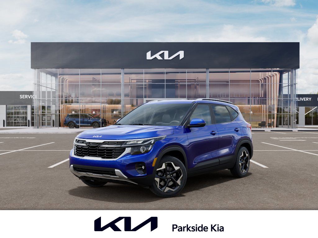 Neptune Blue 2026 Kia Seltos SUV / Crossover All-Wheel Drive Continuously Variable Transmission