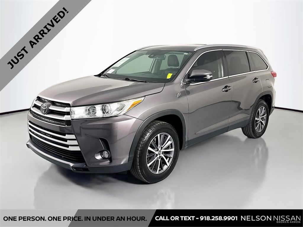 Predawn Gray Mica 2019 Toyota Highlander XLE FWD SUV / Crossover Front-Wheel Drive 8-Speed Automatic