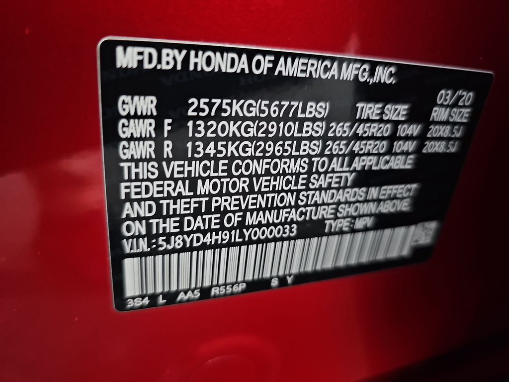 Used 2020 Acura MDX SUV