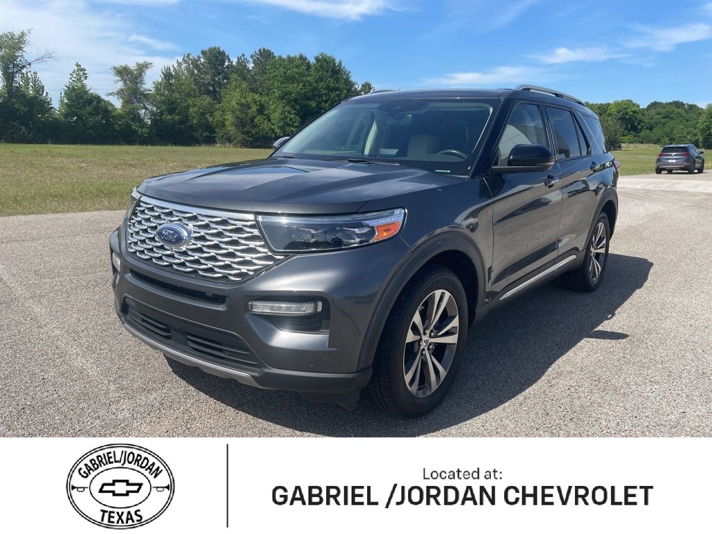 Gray (Magnetic) 2020 Ford Explorer Platinum AWD SUV / Crossover All-Wheel Drive Automatic