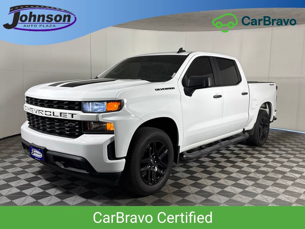 Summit White 2022 Chevrolet Silverado 1500 Pickup Truck Four-Wheel Drive 8-Speed Automatic