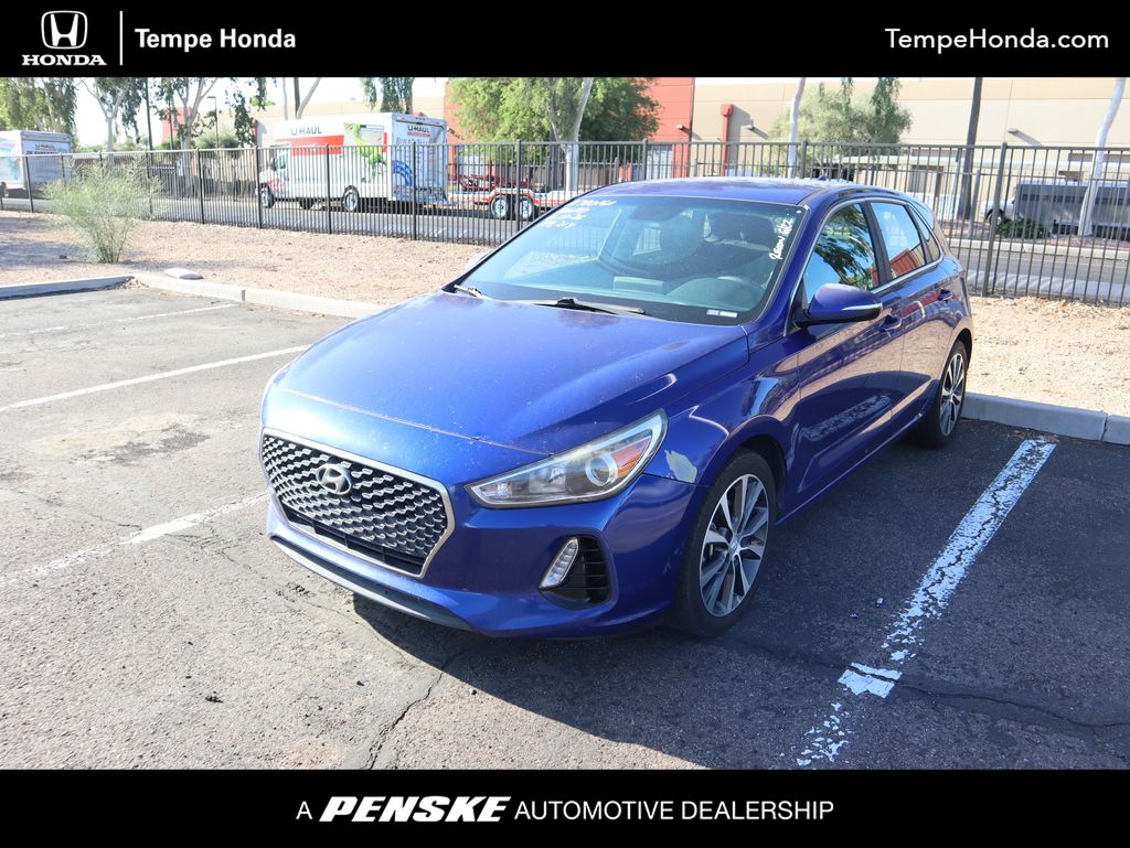 Intense Blue 2018 Hyundai Elantra GT Hatchback  6-Speed Automatic