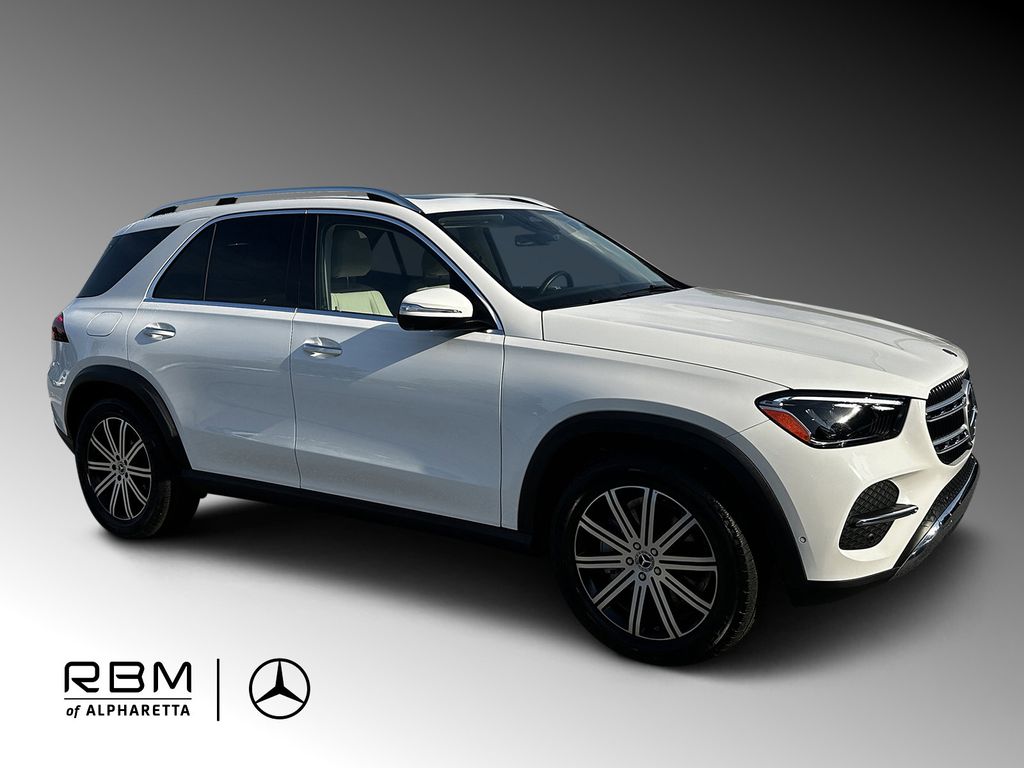 White 2025 Mercedes-Benz GLE 350 4MATIC SUV / Crossover All-Wheel Drive 9-Speed Automatic