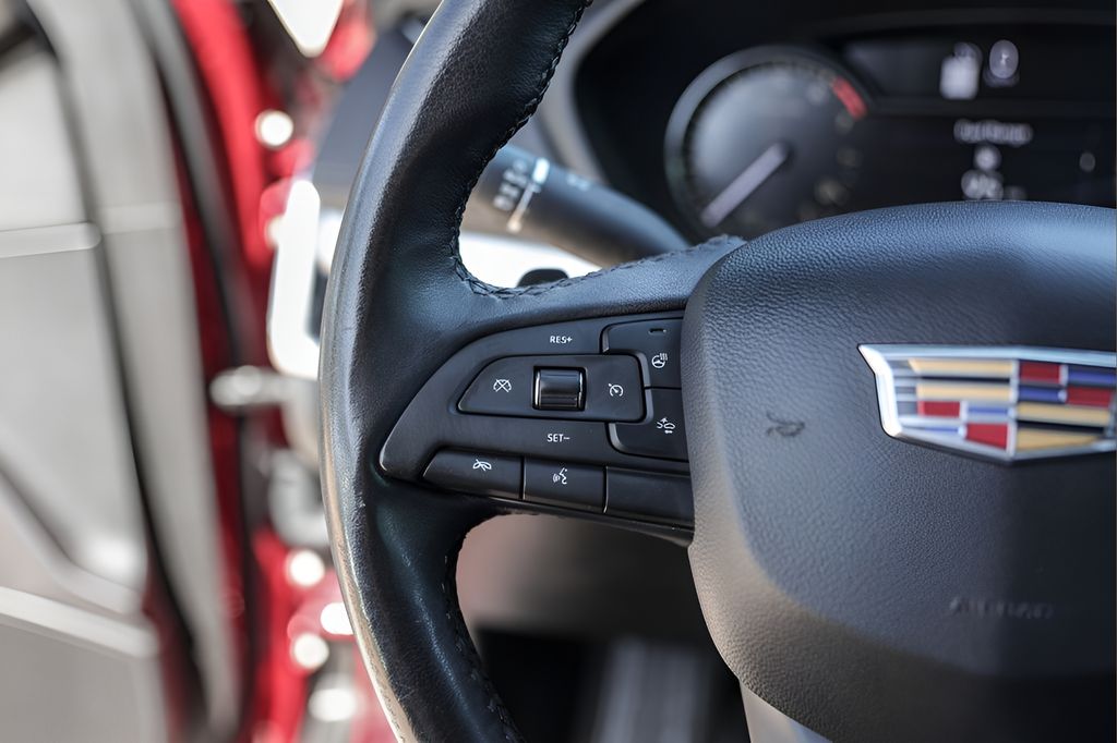 Used 2019 Red Cadillac Premium Luxury image 14