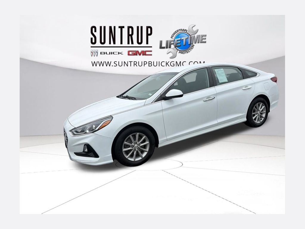 Quartz White Pearl 2019 Hyundai Sonata SE FWD Sedan Front-Wheel Drive 6-Speed Automatic