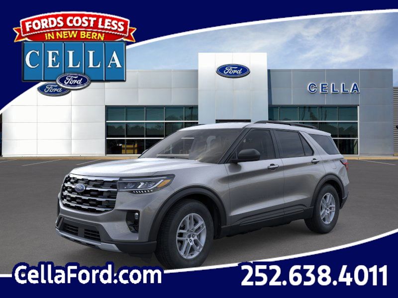 Carbonized Gray Metallic 2026 Ford Explorer SUV / Crossover Rear-Wheel Drive Automatic
