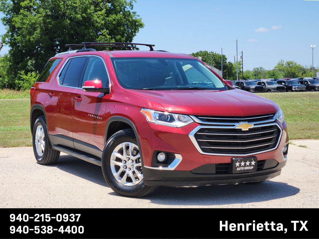 Cajun Red Tintcoat 2018 Chevrolet Traverse LT Cloth FWD SUV / Crossover Front-Wheel Drive 9-Speed Automatic
