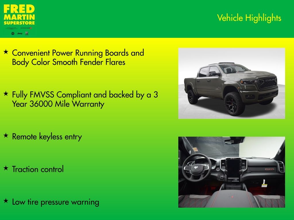 new 2026 Ram 1500 car, priced at $90,244