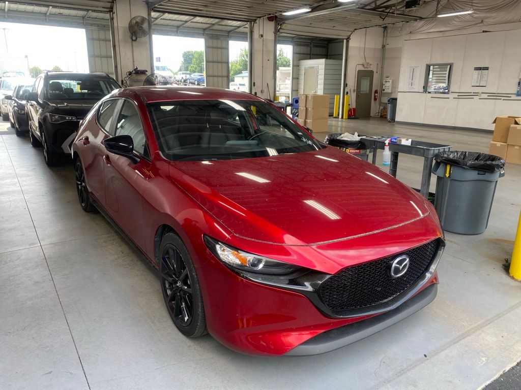 Soul Red Crystal Metallic 2024 Mazda MAZDA3 Hatchback Front-Wheel Drive 6-Speed Automatic