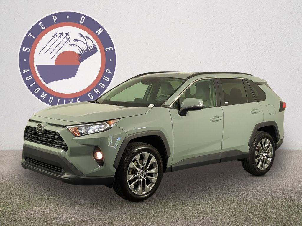 Lunar 2021 Toyota RAV4 XLE Premium FWD SUV / Crossover Front-Wheel Drive 8-Speed Automatic
