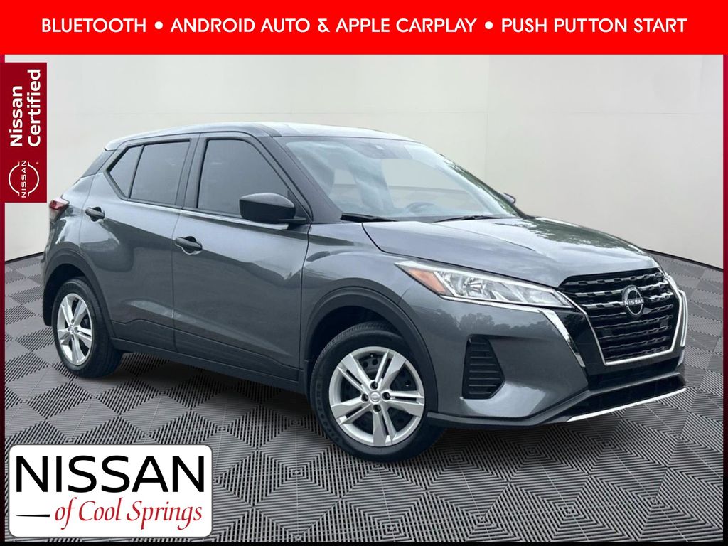 Gray (Gun Metallic) 2025 Nissan Kicks Play SUV / Crossover Front-Wheel Drive Continuously Variable Transmission