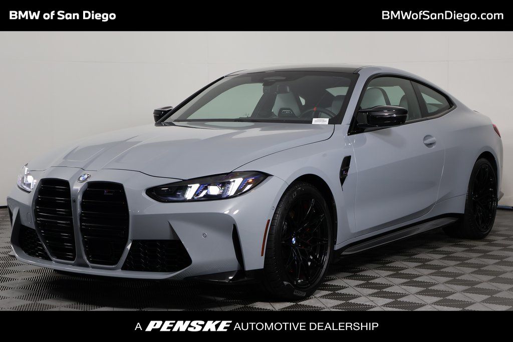 Brooklyn Gray Metallic 2026 BMW M4 Coupe Rear-Wheel Drive 8-Speed Automatic