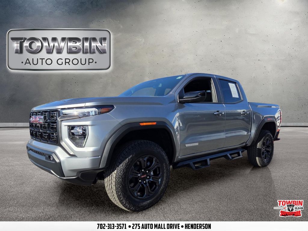Sterling Metallic 2025 GMC Canyon Elevation Crew Cab 4WD Pickup Truck Four-Wheel Drive 8-Speed Automatic