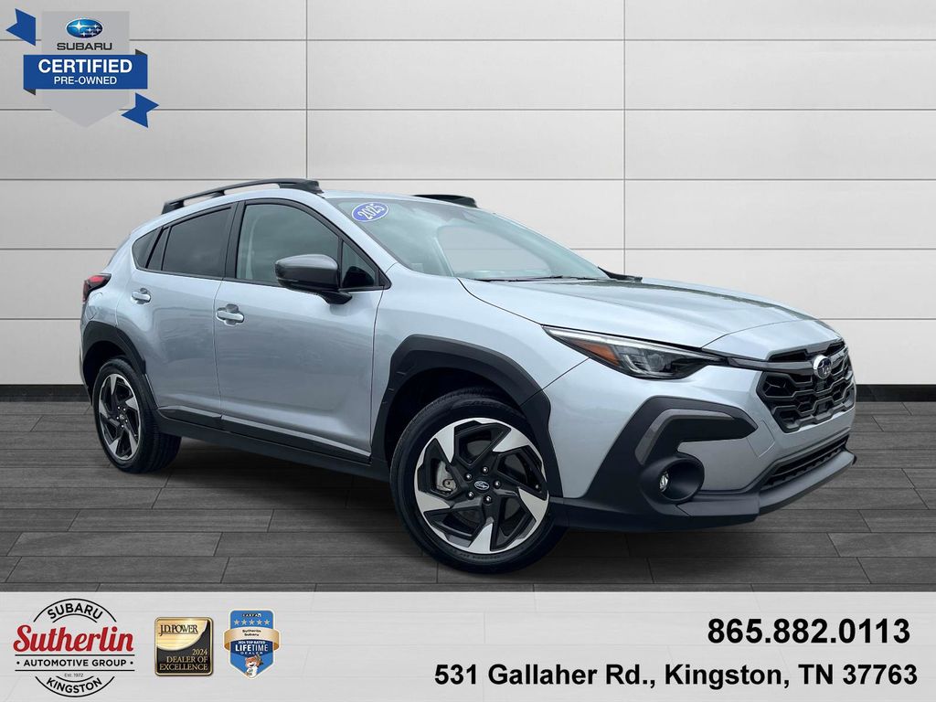 Ice Silver Metallic 2025 Subaru Crosstrek Limited AWD SUV / Crossover All-Wheel Drive Continuously Variable Transmission
