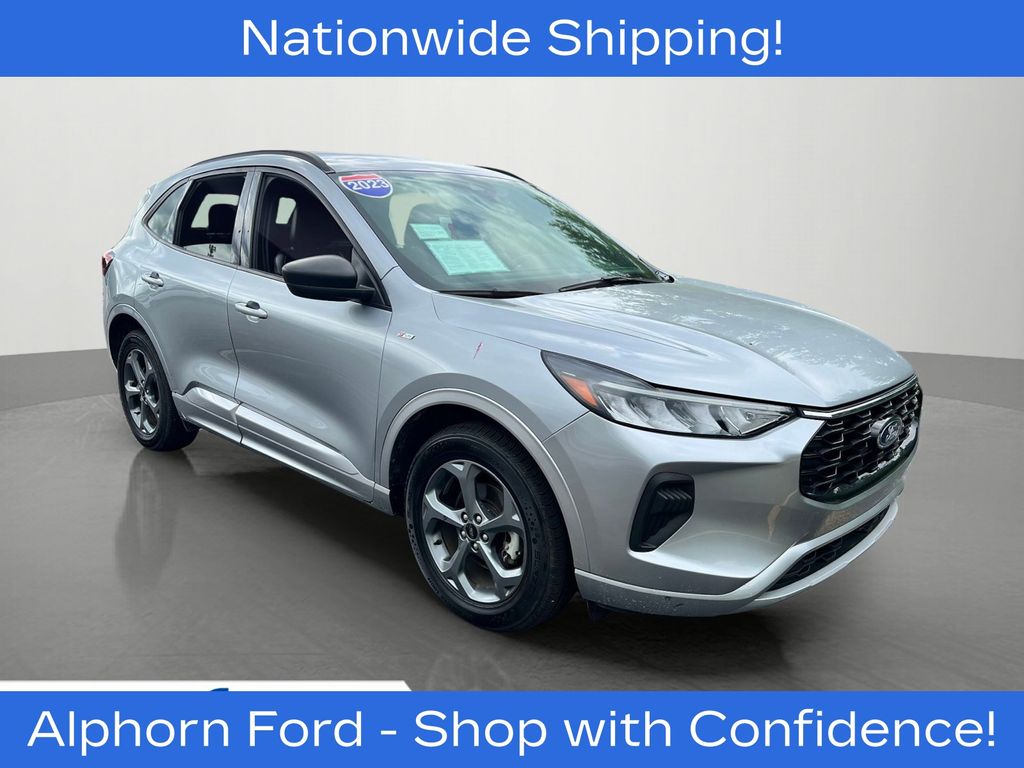 Silver Metallic 2023 Ford Escape SUV / Crossover All-Wheel Drive 8-Speed Automatic