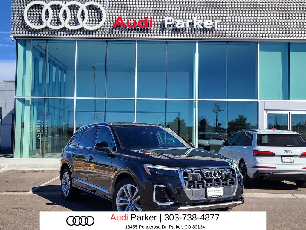 Mythos Black Metallic 2025 Audi Q7 SUV / Crossover All-Wheel Drive 8-Speed Automatic