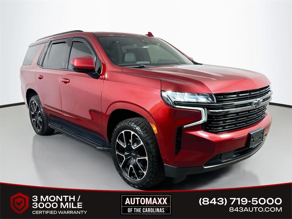 Cherry Red Tintcoat 2021 Chevrolet Tahoe SUV / Crossover Four-Wheel Drive