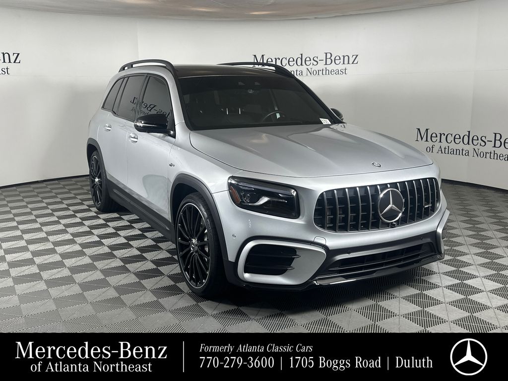Iridium Silver Metallic 2024 Mercedes-Benz GLB AMG 35 4MATIC SUV / Crossover All-Wheel Drive 8-Speed Automatic