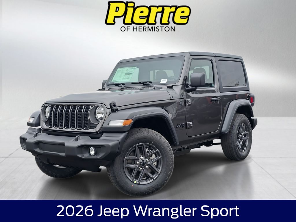 Crystal Metallic 2026 Jeep Wrangler SUV / Crossover Four-Wheel Drive 8-Speed Automatic