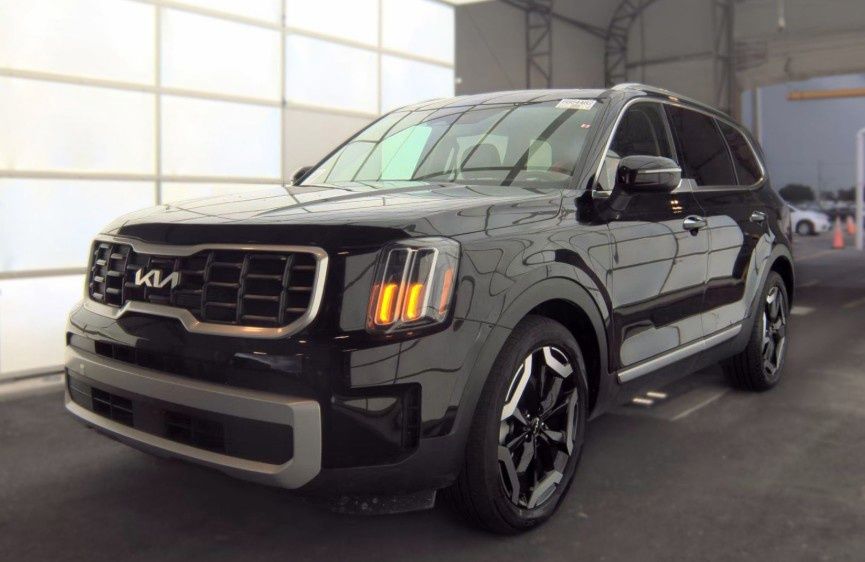 Ebony Black 2025 Kia Telluride SUV / Crossover All-Wheel Drive 8-Speed Automatic