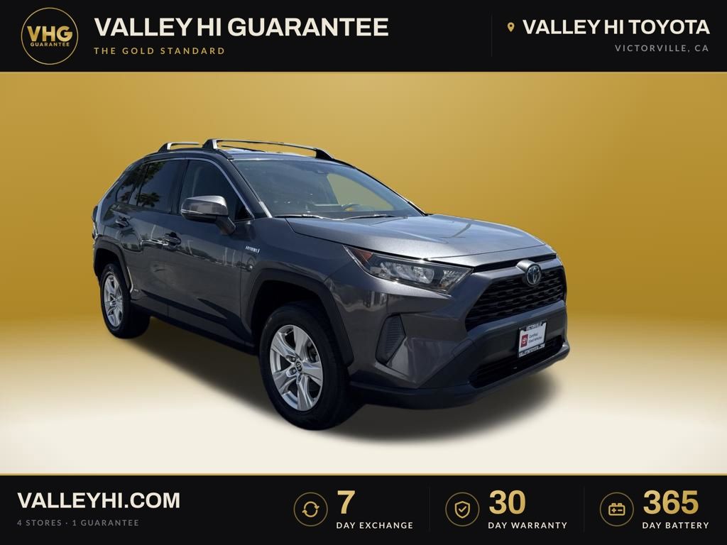 Magnetic Gray Metallic 2020 Toyota RAV4 Hybrid SUV / Crossover All-Wheel Drive Continuously Variable Transmission