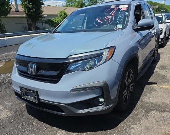 Blue 2022 Honda Pilot SUV / Crossover All-Wheel Drive 9-Speed Automatic