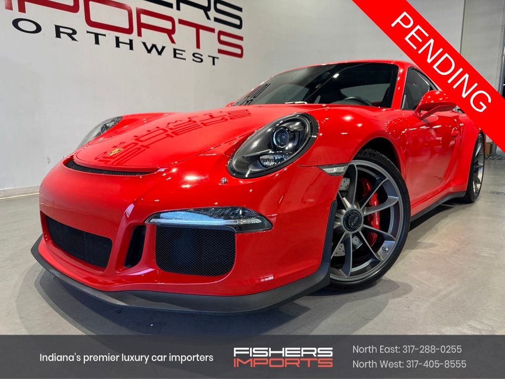 Red 2014 Porsche 911 Coupe Rear-Wheel Drive 7-Speed Automatic