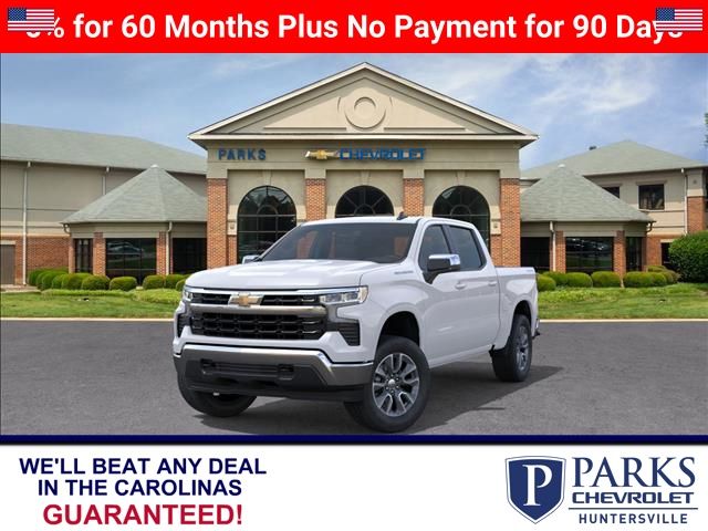 Summit White 2026 Chevrolet Silverado 1500 Pickup Truck Four-Wheel Drive 8-Speed Automatic