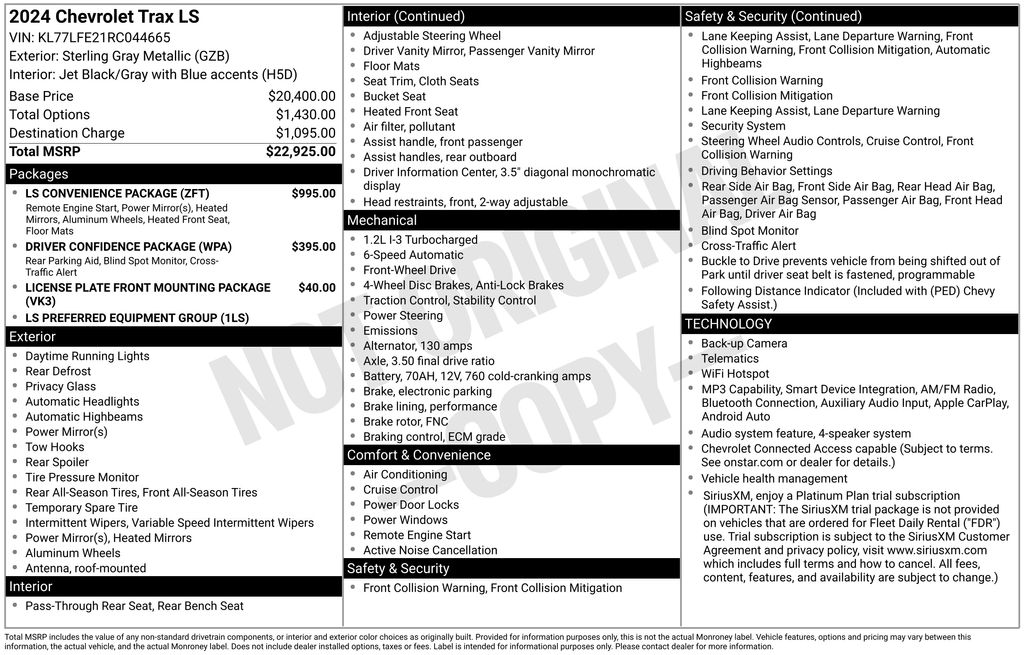 Used 2024 Chevrolet Trax SUV
