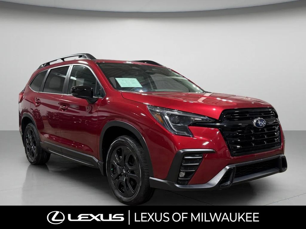 Crimson Red Pearl 2025 Subaru Ascent SUV / Crossover All-Wheel Drive Continuously Variable Transmission